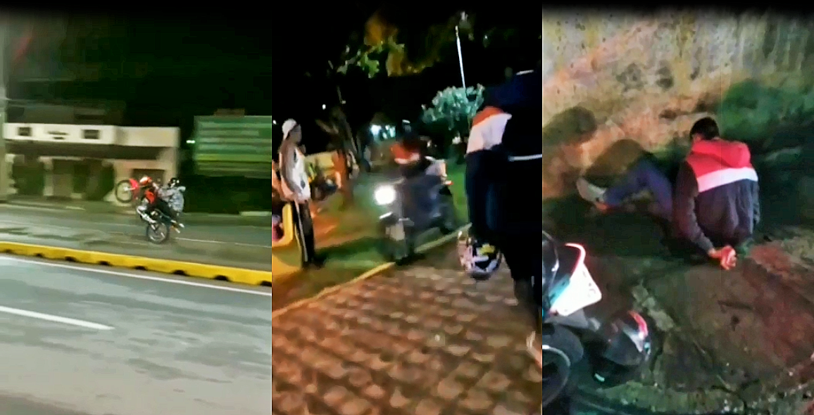 Motociclista é preso após fugir da PM na Jove Soares