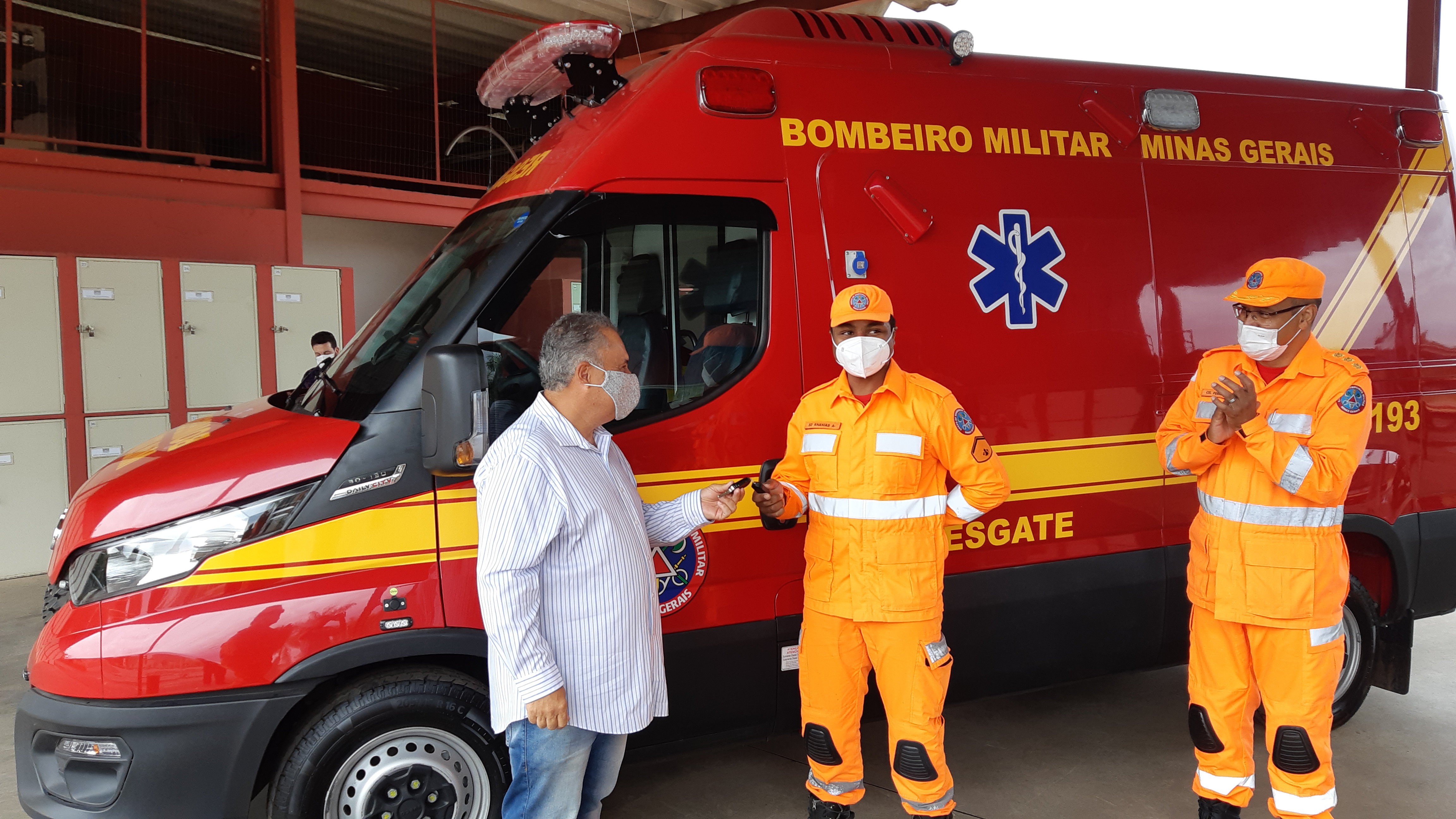 2º Pelotão de Bombeiros de Itaúna recebe Unidade de Resgate adquirida com emenda de Gustavo Mitre