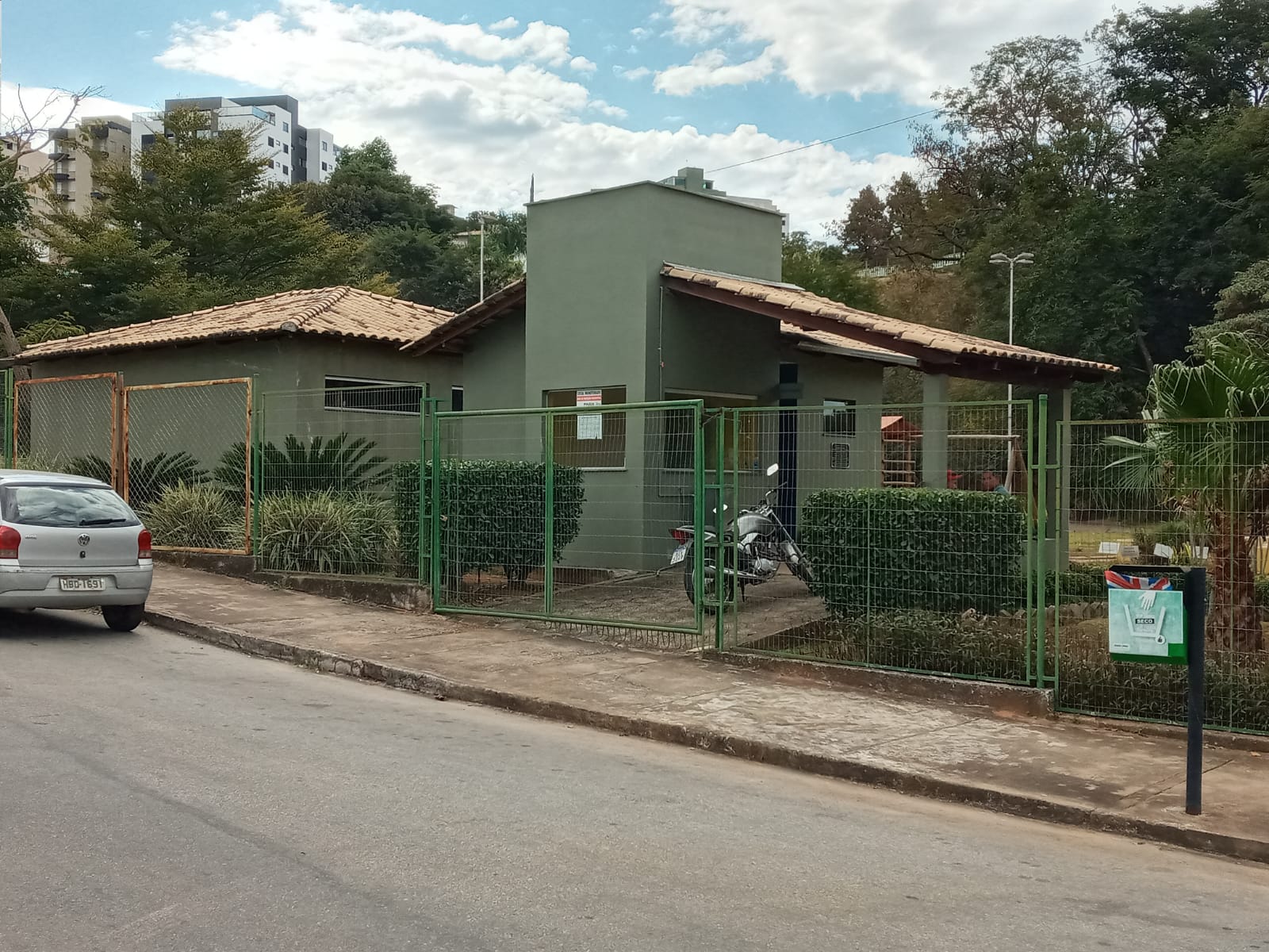 Parque Ecológico Cordovil Fonseca, no Cerqueira Lima, permanece fechado na onda amarela