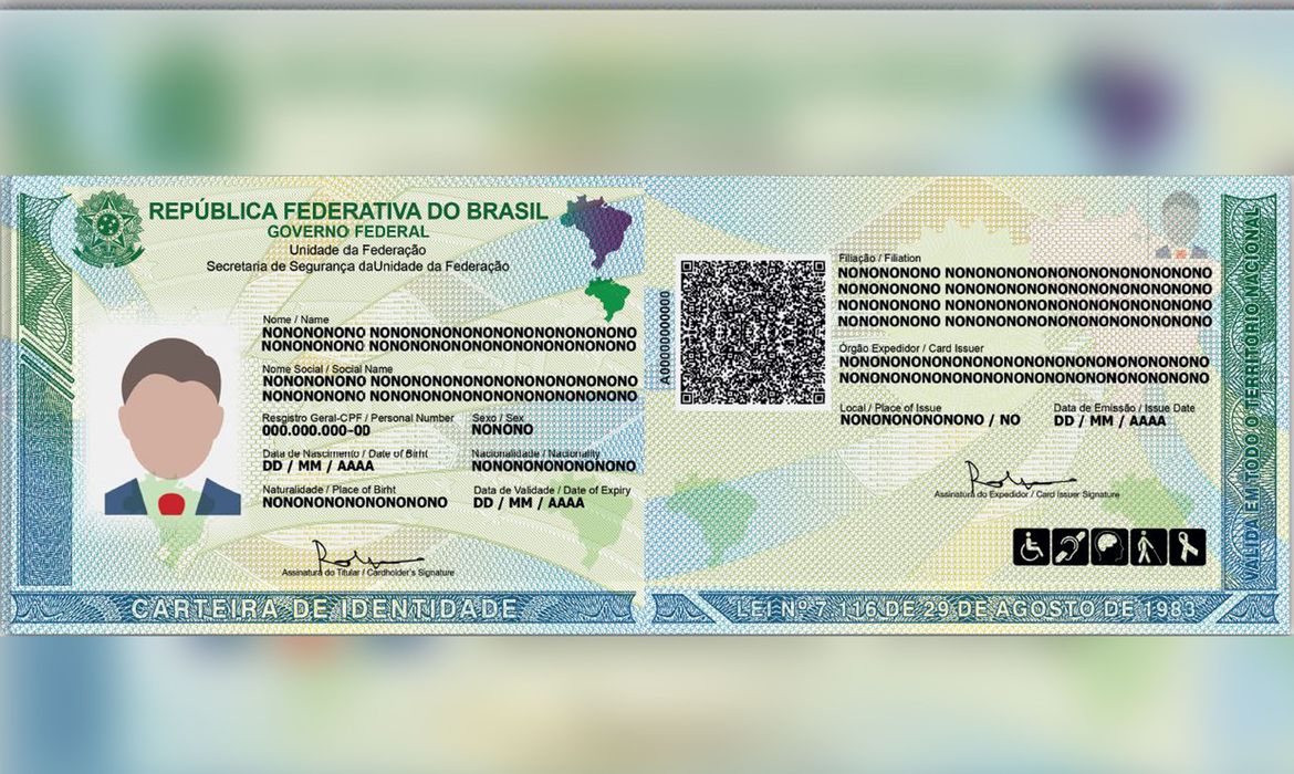 Nova carteira de identidade nacional começa a ser emitida: ainda sem previsão para MG