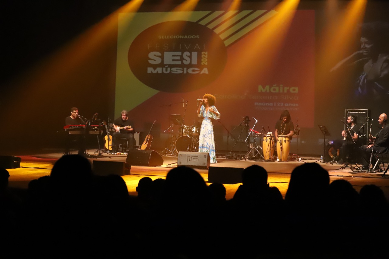 Cantora itaunense vence o Festival SESI Música 2022