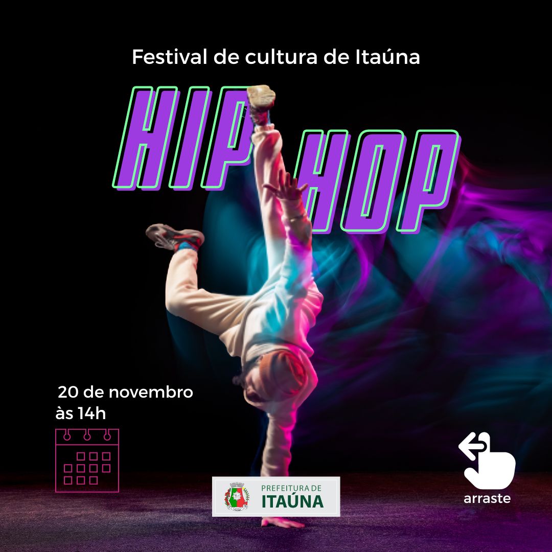 Prefeitura realiza 1º Festival Cultural – Edição Hip Hop; evento homenageia o Dia da Consciência Negra