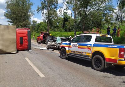 Motorista morre em acidente na MG-050 entre Itaúna e Azurita