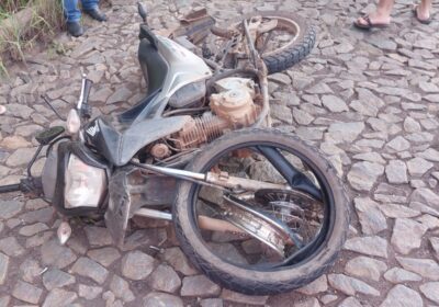 Motociclista é socorrido em estado grave após colisão no Córrego do Soldado