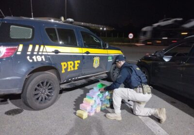 PRF apreende na BR-262 cargas de cocaína avaliadas em R$ 9 milhões
