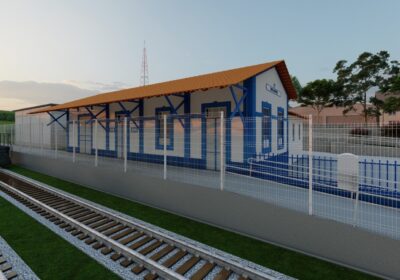 Município apresenta projeto de restauro para a Estação Ferroviária de Santanense