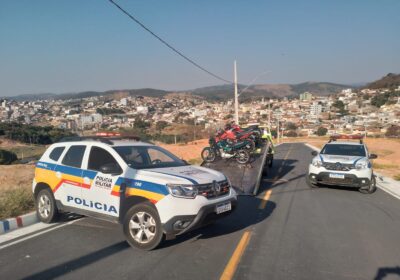 Motos utilizadas no “grau” são apreendidas, novamente, em loteamento de Itaúna