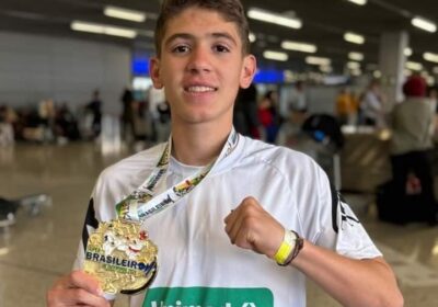 Jovem itaunense é campeão brasileiro de Taekwondo