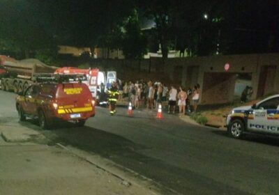 Motociclista entra na frente de carreta no Irmãos Auler e fica em estado grave