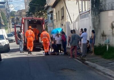 Atropelamento deixa idoso em estado grave no Centro