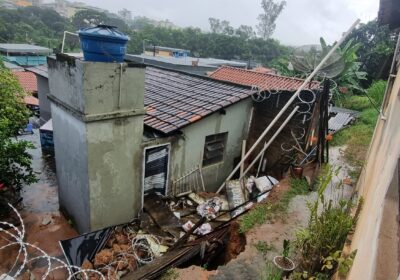 Chuva deixa estragos em Divinópolis e Carmo do Cajuru