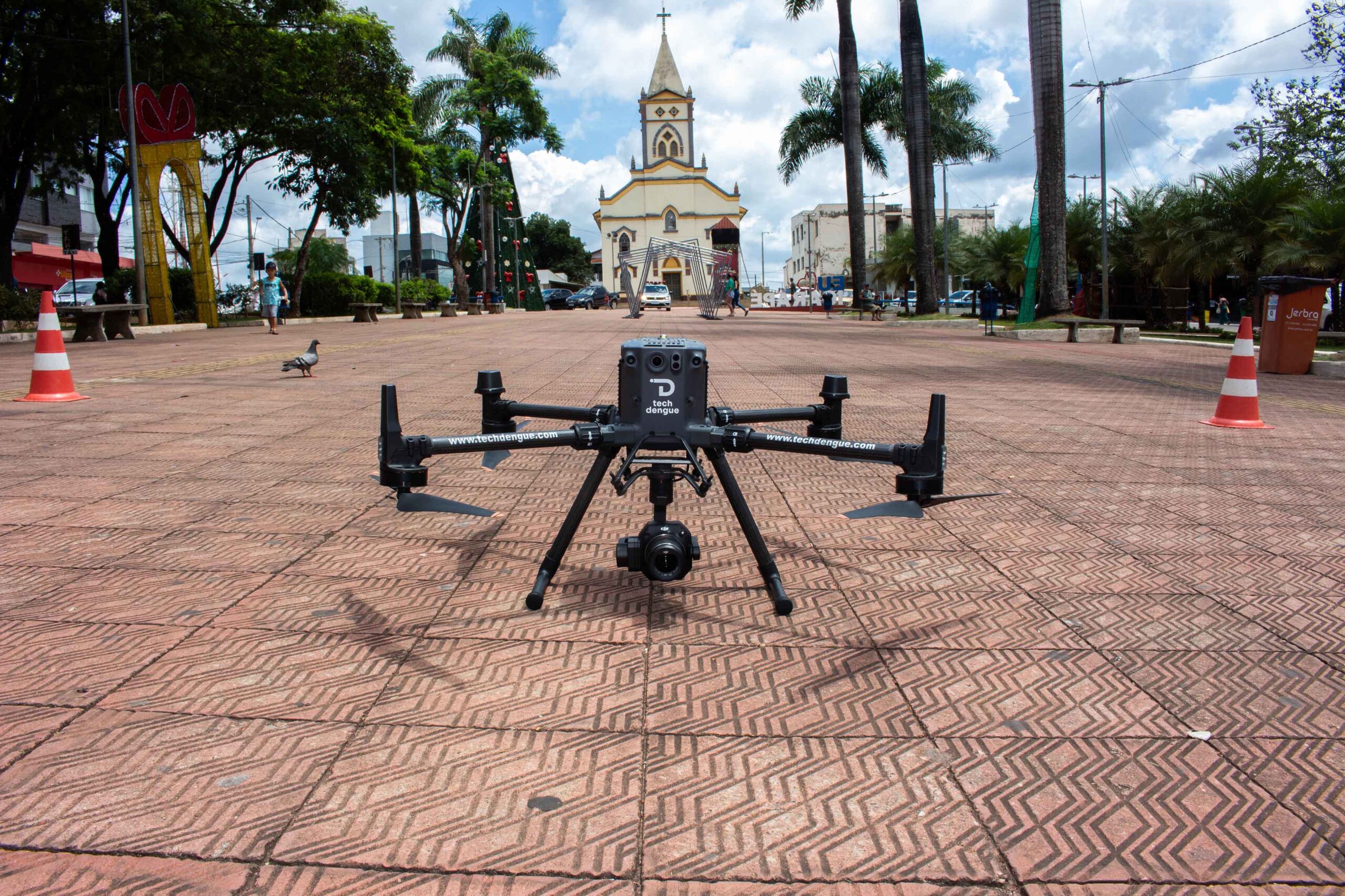 Drones contra a dengue identificam criadouros do Aedes aegypti