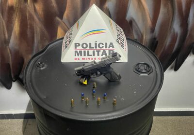 Pistola 9mm é apreendida após fuga no Universitário