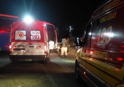 Duas vítimas em acidente neste domingo (18) no trevo do Padre Eustáquio
