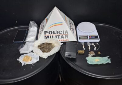 Pedras de crack são apreendidas com homem, no Irmãos Auler, e mulher, no Garcias