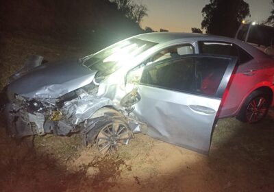 Seis pessoas são socorridas em acidente na MG-050 próximo ao novo presídio