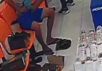 Esconde chinelo em short, sai sem pagar e acaba preso no Santo Antônio