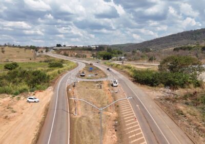 Trevo do Morro do Engenho recebe iluminação