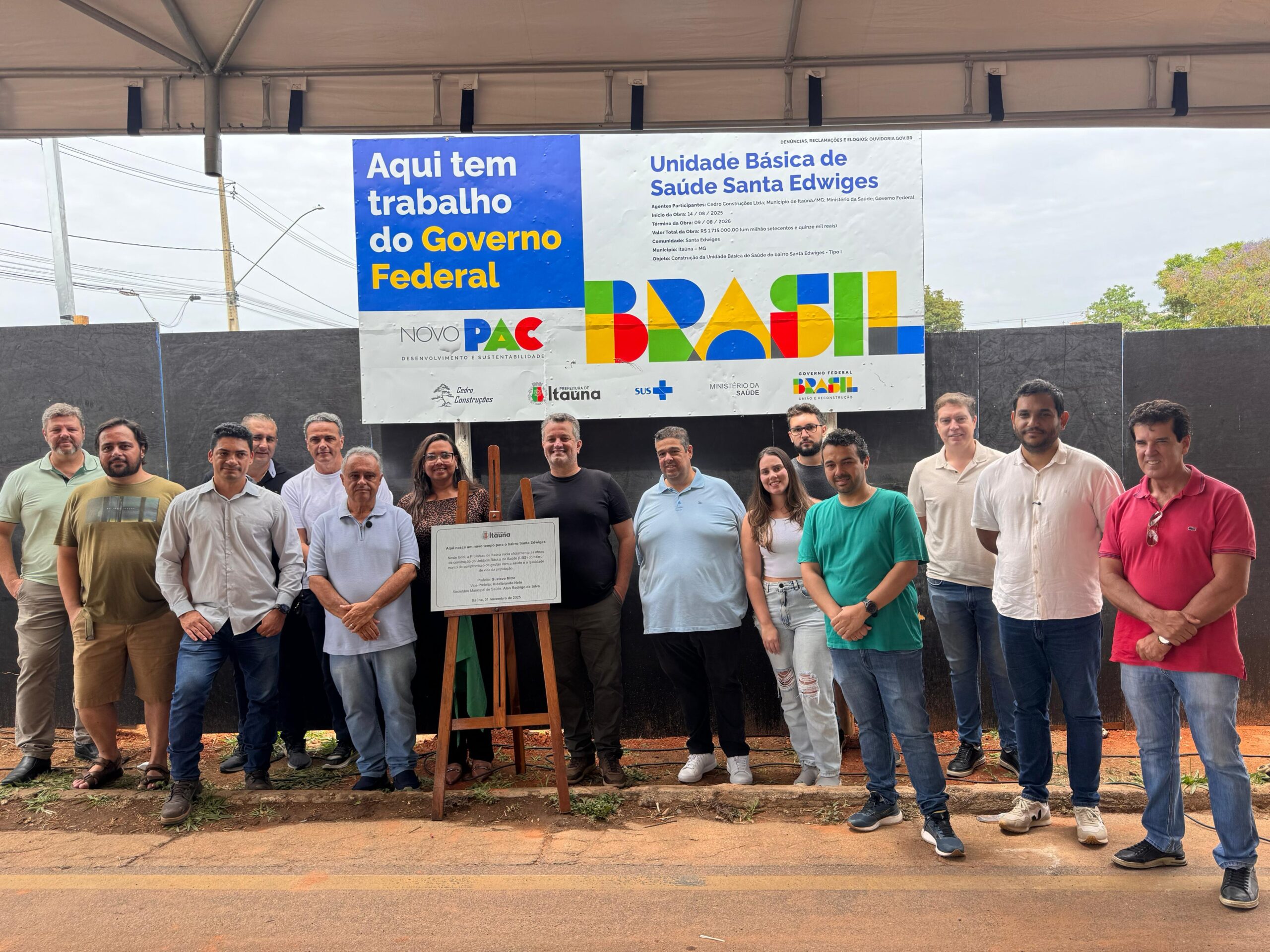 Prefeitura dá início às obras da Unidade Básica de Saúde do Santa Edwiges