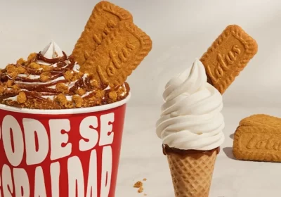 Burger King traz ao Brasil sobremesas com o biscoito belga Biscoff