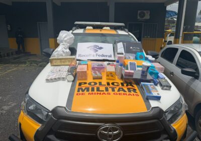 Receita apreende mais de R$ 500 mil em mercadorias em operação na MG-050