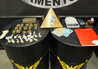 Homem é preso por tráfico, após denúncias, no Itaunense