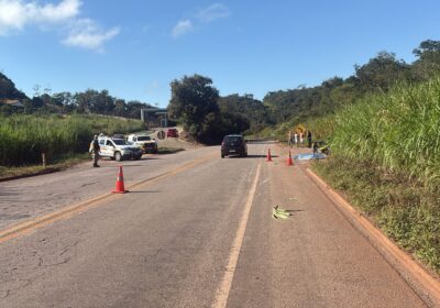 Mulher morre após mal súbito e queda de moto na MG-431 em Itaúna