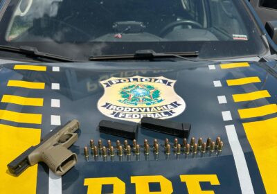 Compra Hilux clonada, é abordado pela PRF e preso com arma de fogo