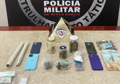Operação prende traficante, apreende drogas e dinheiro em Itaúna
