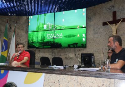 Reunião plenária da Câmara Municipal de Itaúna