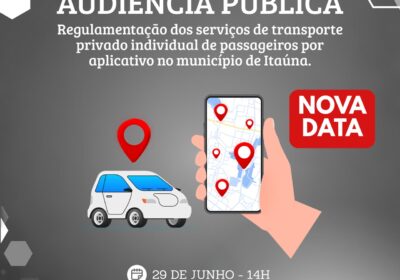 Audiência pública regulamentação dos aplicativos de transporte