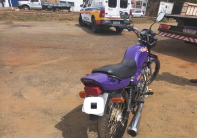Moto com indícios de adulteração é apreendida na MG-431 em Itatiaiuçu