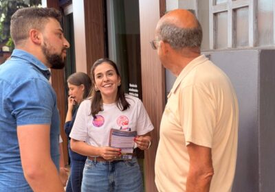 Lohanna cumpre agenda em Itaúna neste sábado (26) e reforça proximidade com a população