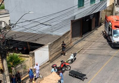 Moto entra na frente de outro condutor e causa acidente na Lagoinha