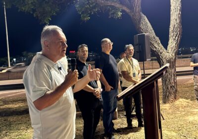 Prefeito agradece apoio durante entrega da iluminação na MG-050 em Itaúna