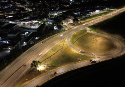 Com recursos 100% do Município, obra na MG-050 integra melhorias na iluminação pública de Itaúna